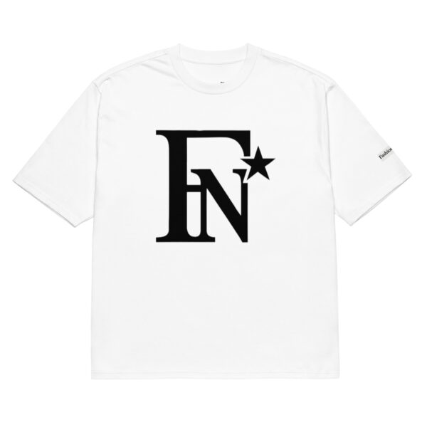 FN Oversized heavyweight t-shirt - BLACKOUT - Image 2