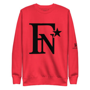 FashionNystaR Unisex Premium Sweatshirt - RED EDITION