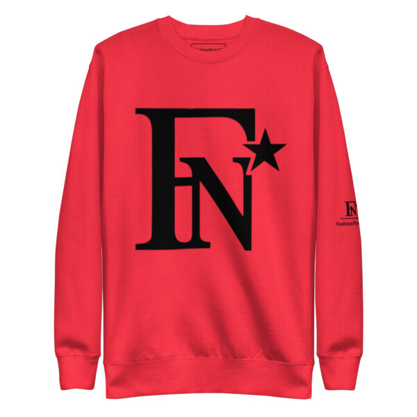 FashionNystaR Unisex Premium Sweatshirt - RED EDITION