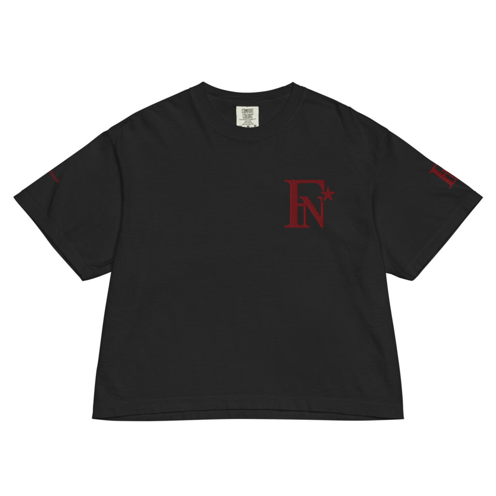 FashionNYstaR Women’s heavyweight boxy tee