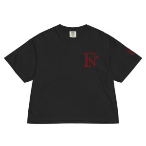 FashionNYstaR Women’s heavyweight boxy tee